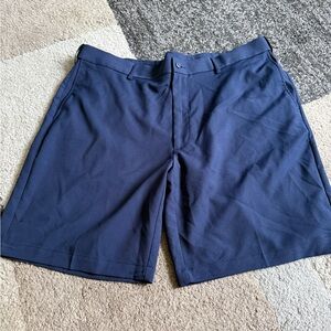 Grand Slam Performance Men's Navy Polyester Shorts- Size 42